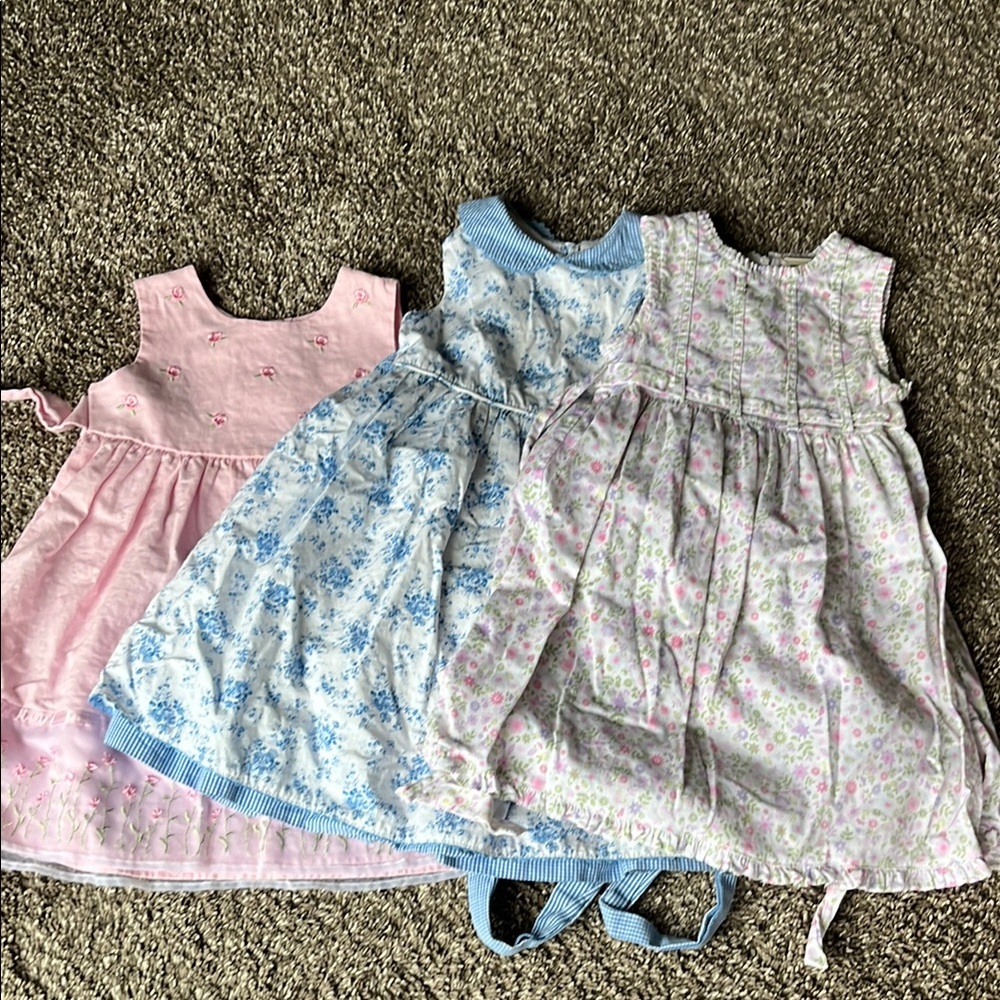 Floral Baby Dresses Set